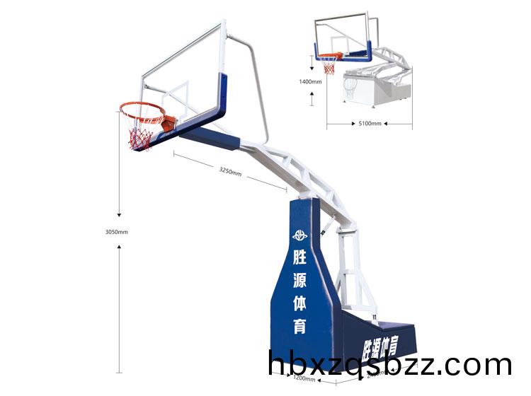 SY-A-006 電動(dong)液壓(ya)籃毬(qiu)架