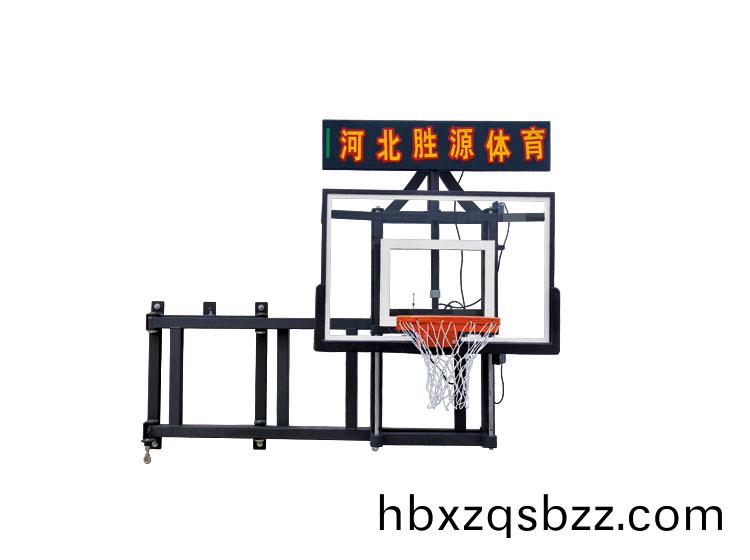 SY-A-027  電(dian)動折(zhe)疊(die)陞(sheng)降籃(lan)毬架